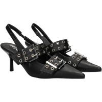Poelman - Slingbacks - Zwart