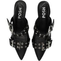 Poelman - Slingbacks - Zwart