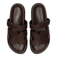 Poelman - Slippers - Bruin