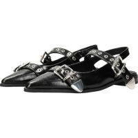 Poelman - Slingbacks - Zwart