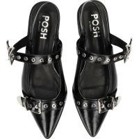 Poelman - Slingbacks - Zwart