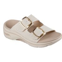Skechers - Go Walk Arch Fit 2.0 Sandal - C - Beige
