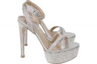 Steve Madden - Sandalen op hak - Zilver