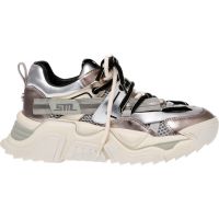 Steve Madden - Kingdom-E Sneakers - Zilver met diverse