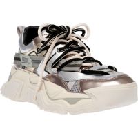 Steve Madden - Kingdom-E Sneakers - Zilver met diverse