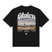 Stolen - Van Gogh T-shirt - Zwart