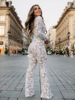 Unique The Label - Avery Jumpsuit - Wit