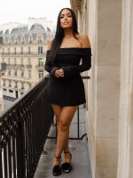 Unique The Label - Emily Dress - Black