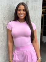 Unique The Label - Giselle Short Sleeve - Bubblegum