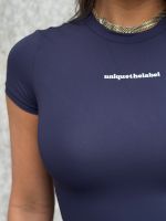 Unique The Label - Giselle Short Sleeve - Dark Navy