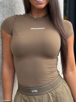 Unique The Label - Giselle Short Sleeve - Olive