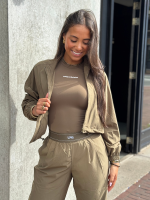 Unique The Label - Giselle Short Sleeve - Olive