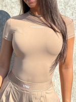 Unique The Label - Giselle Short Sleeve - Sandy