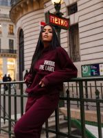 Unique The Label - Elyana Hoodie - Rood