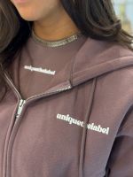 Unique The Label - Imani Vest - Paars