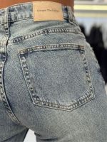 Unique The Label - June Wide Leg Jeans - Blauw