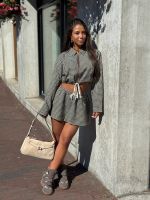 Unique The Label - Leyla Skirt - Bruin