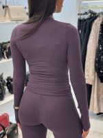 Unique The Label - Nena Long Sleeve Top - Deep Berry