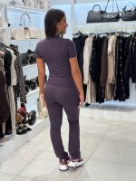 Unique The Label - Nena Short Sleeve Top - Deep Berry