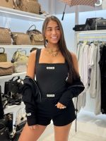 Unique The Label - Molly Vest Tracksuit Vest - Zwart