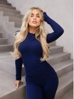 Unique The Label - Noelle Long Sleeve Top - Blauw