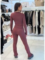 Unique The Label - Noelle Pants - Deep Cherry