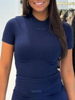 Unique The Label - Noelle Short Sleeve Top - Blauw