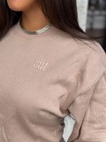 Unique The Label - Peggy Cropped Sweater - Sandy