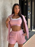 Unique The Label - Peggy Shorts - Vintage Pink