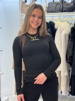 Unique The Label - Robyn Long Sleeve - Deep Black