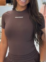 Unique The Label - Robyn Short Sleeve - Bruin