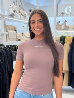 Unique The Label - Robyn Short Sleeve - Paars