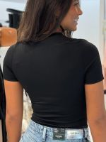 Unique The Label - Robyn Short Sleeve - Zwart