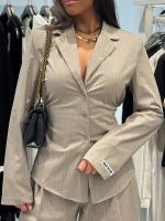 Unique The Label - Rosie Blouse - Beige