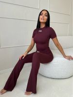 Unique The Label - Nena Short Sleeve Top - Rood
