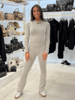 Unique The Label - Nena Long Sleeve Top - Grijs