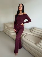 Unique The Label - Novi Off Shoulder Bodysuit - Rood
