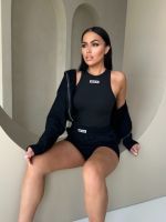 Unique The Label - Nena Halter Top - Zwart