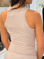 Unique The Label - Nena Halter Top - Beige