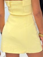 Unique The Label - Yve Skirt - Geel