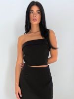 Unique The Label - Yve Top - Zwart