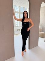Unique The Label - Zoe Rib Dress - Zwart