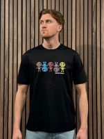 Wrong Friends - Franklin T-shirt - Zwart