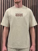 Wrong Friends - Santiago T-shirt - Beige