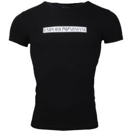 Emporio Armani T shirt Zwart Crew Neck 111035 3F517