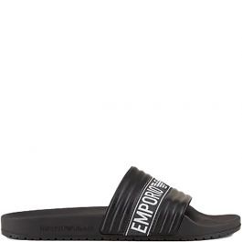 Armani slippers zwart 2025