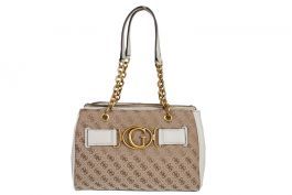 Guess handtas outlet beige