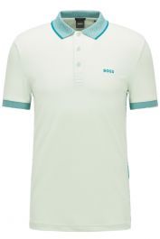 Hugo boss polo groen store