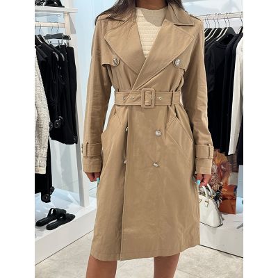 Guess - Ls Jade Belted Trench - Beige