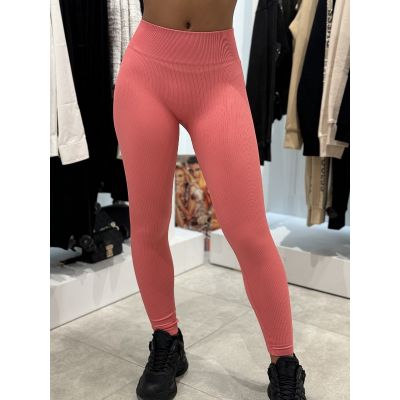 Guess Active - Sara Rib-Seamless Leggings 4/4 - Roze